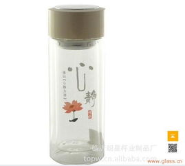 双层玻璃口杯 小商品批发市场中的明星日用品